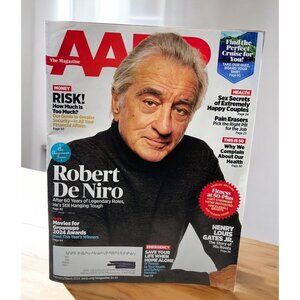 AARP Magazine February March 2024 Robert DeNiro Henry Lewis Gates Jr Pickleball